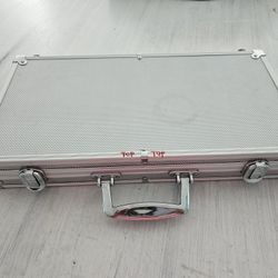 3 Empty Poker Chip Cases