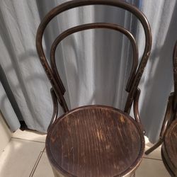 4 Bentwood Chairs