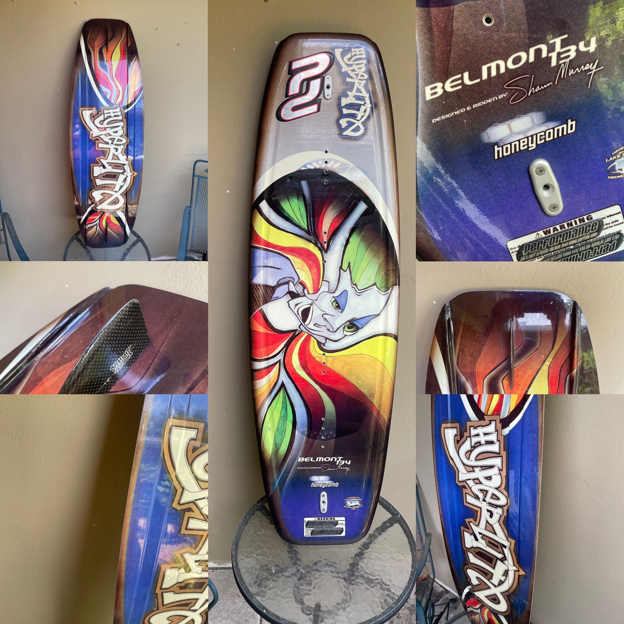 Wakeboard Belmont 135 Shaun Murray Collectors Board