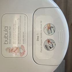 Bubula Steel Diaper Pail