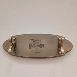 Universal Studios Wizard Movie Holds Harry Potter Wand 