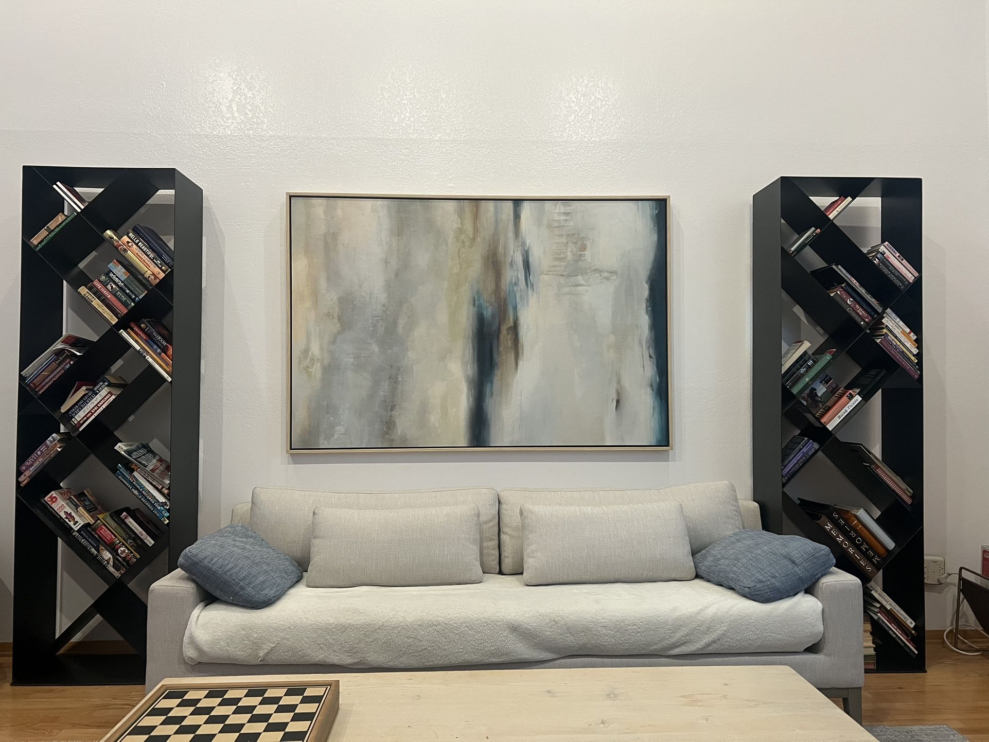 2 Book Shelves- Contemporary Style 
