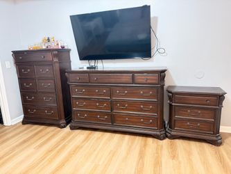 3 piece wood furniture