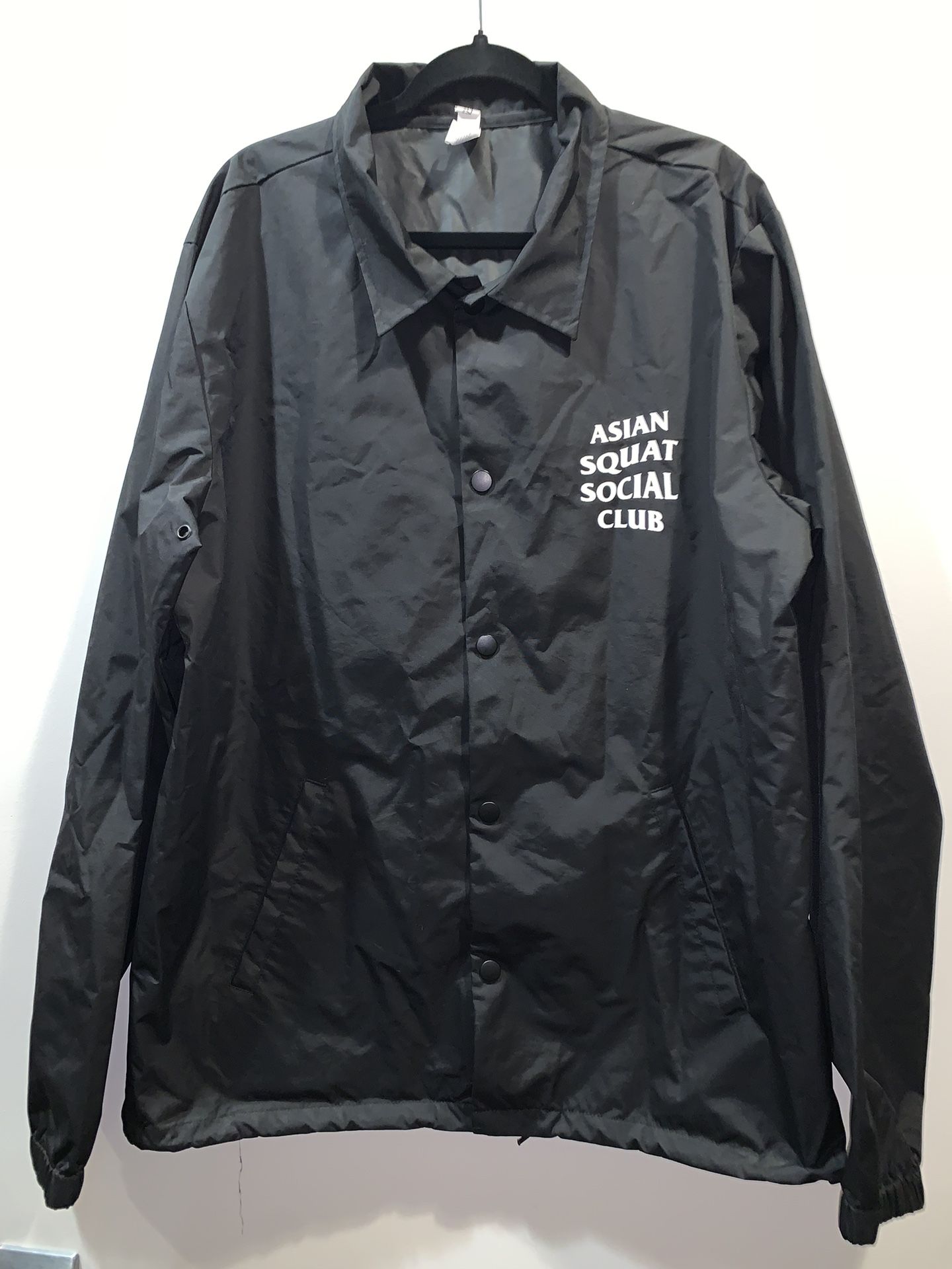 Asian Squat Social Club Windbreaker jacket