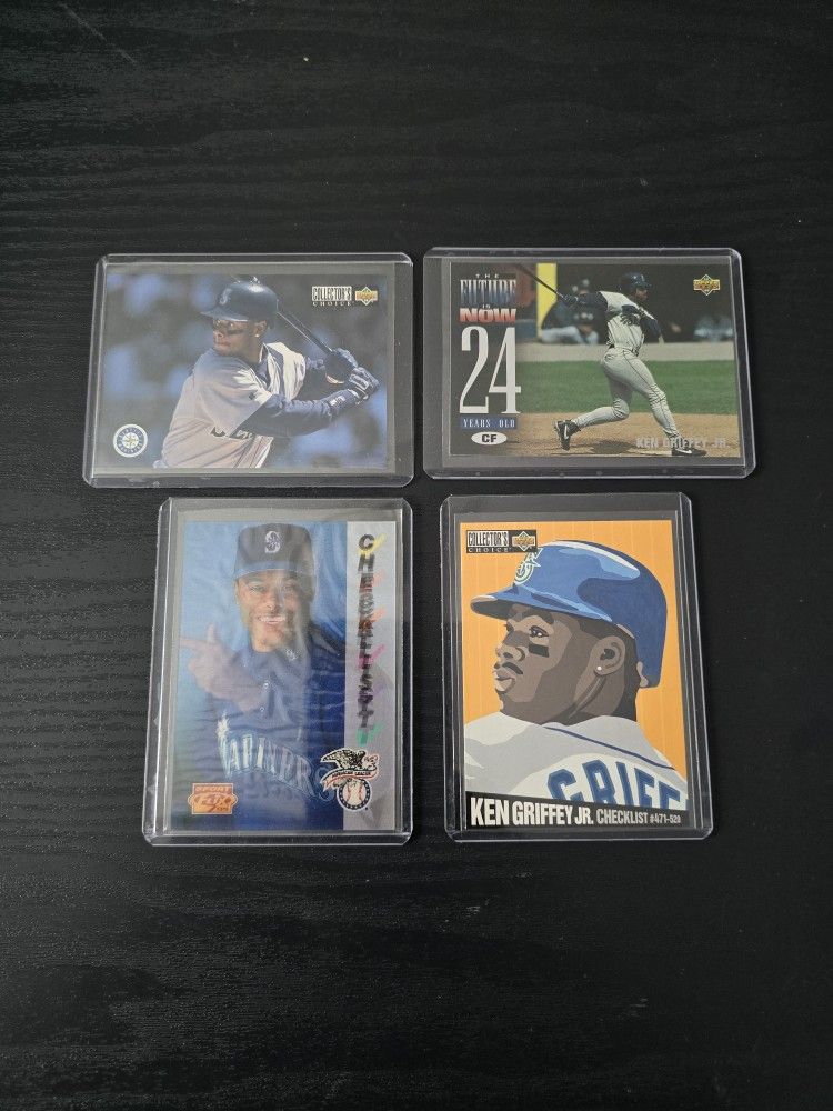 Ken Griffey Jr Baseball Cards Lot