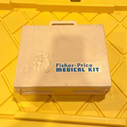 Fisher Price Medical Kit Vintage 