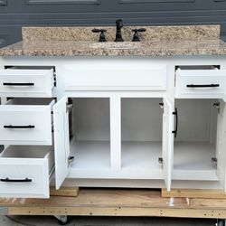 49” Long Bath Vanity’Solid wood’