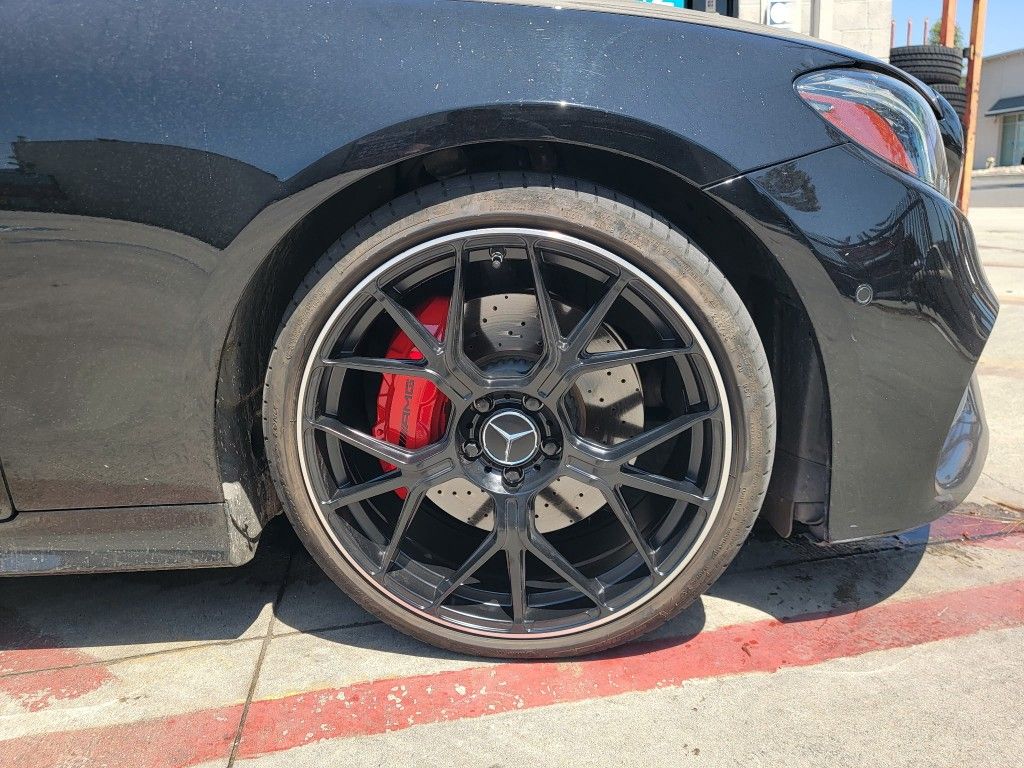 20"new Staggerd Wheels & New Tires For MERCEDES BENZ E400 COUPE