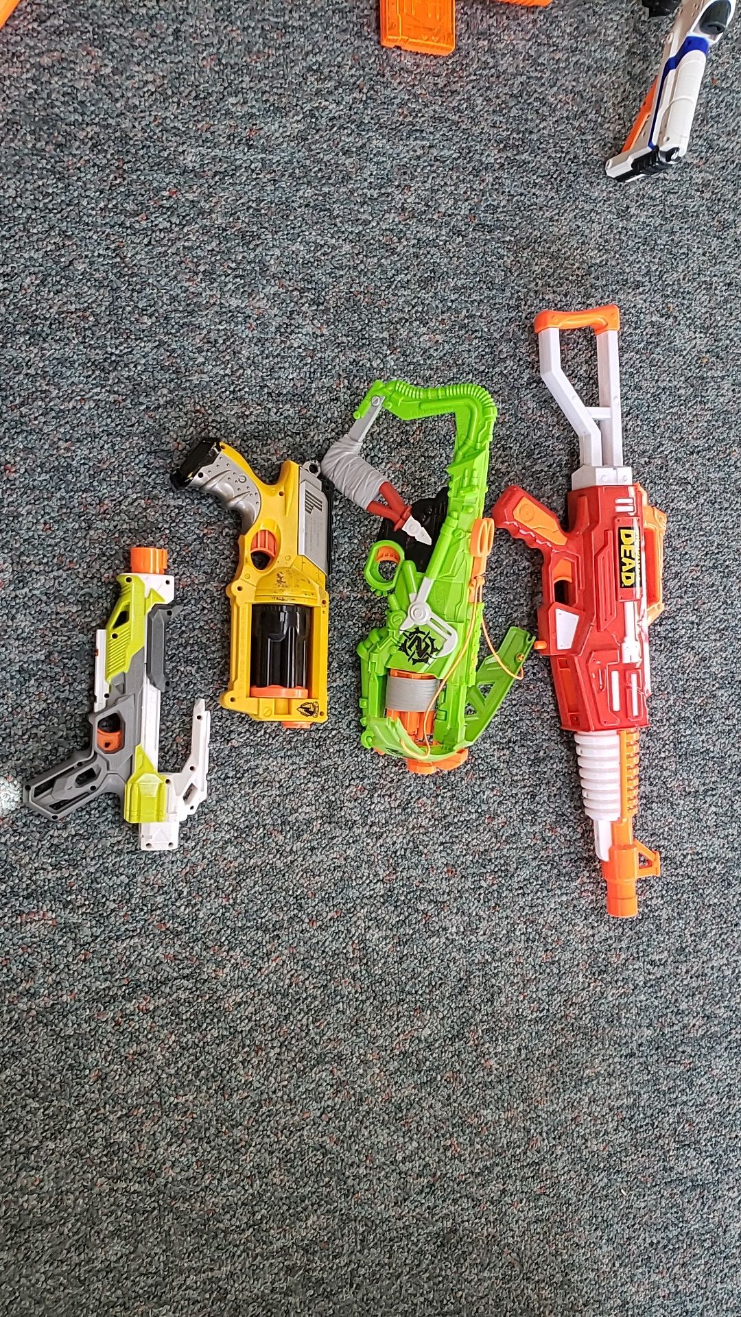 Walking dead nerf guns