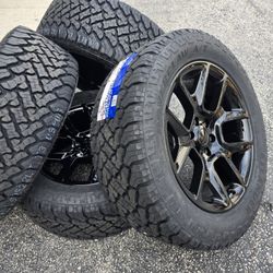 35" Ram 1500 6lug only whels and tires 