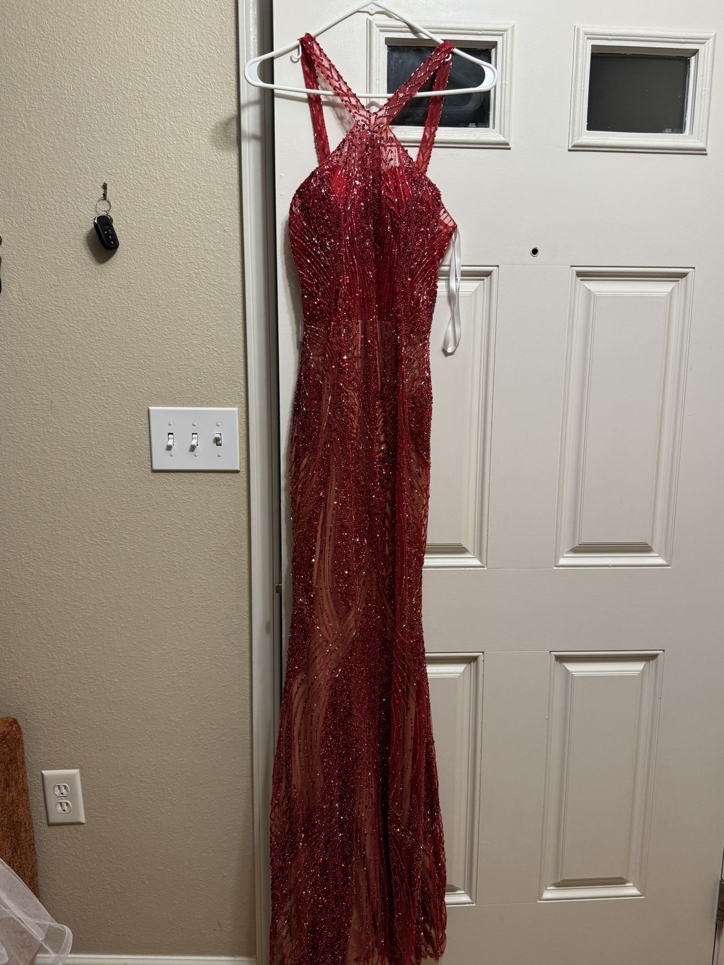 Beautiful Red Formal Or Prom Dress