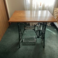 Vintage Singer Table