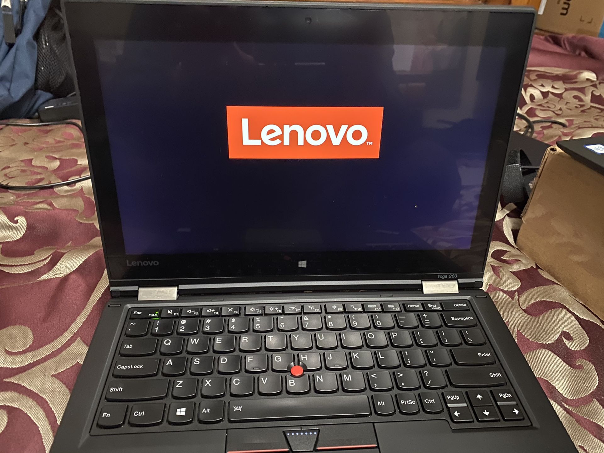 Lenovo yoga 260 touchscreen laptop (2 in one tablet and laptop) with fingerprint scanner