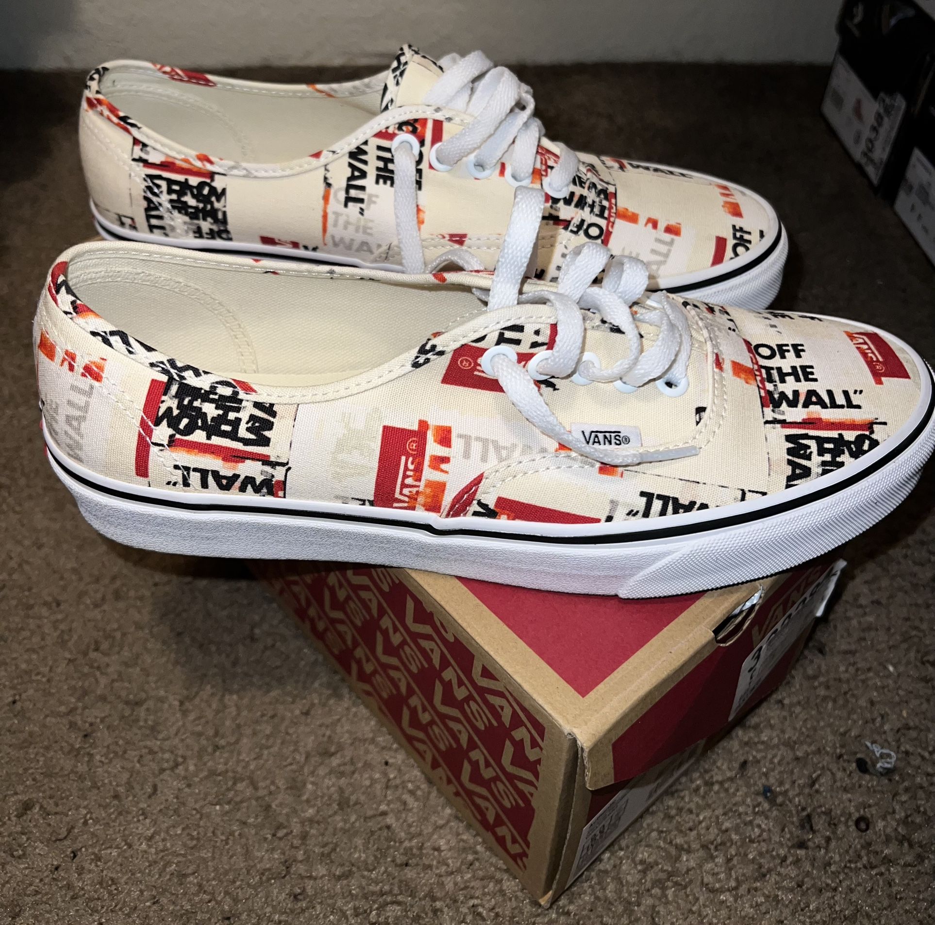 Vans Logo Tape , Vans Mens Size 9