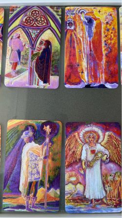 Golden Dreams Wild Magic  Tarot , glitter deck