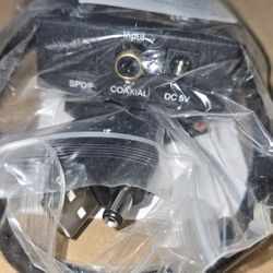 Optical Audio To Analog Stereo Converter