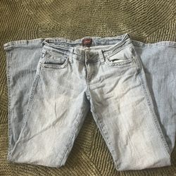 vintage lowrise flared jeans