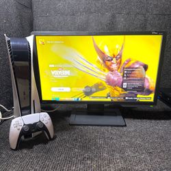 Ps5 Disc 1TB Console with Cables & Controller