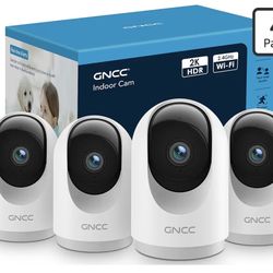 GNCC 2K Indoor Cam 4 Packs 