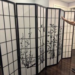 Room Dividers 6 Door 