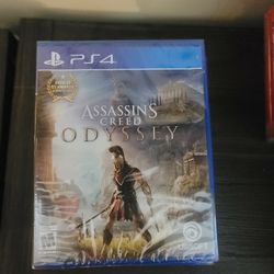 ASSASSINS CREED ODYSSEY NEW, UNOPENED, & FACTORY SEALED PS4