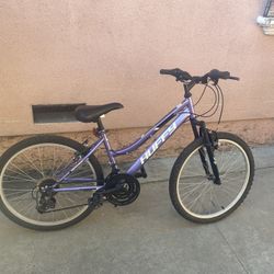 Huffy 24" Rock Creek Mountain Bike, Fits Riders 4'8" - 5'8", Purple
