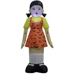 NEW Squid Games Inflatable Young Hee Doll