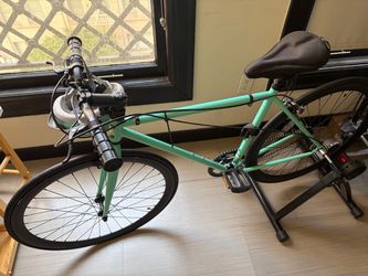 Fixed Gear Bike + Trainer Stand
