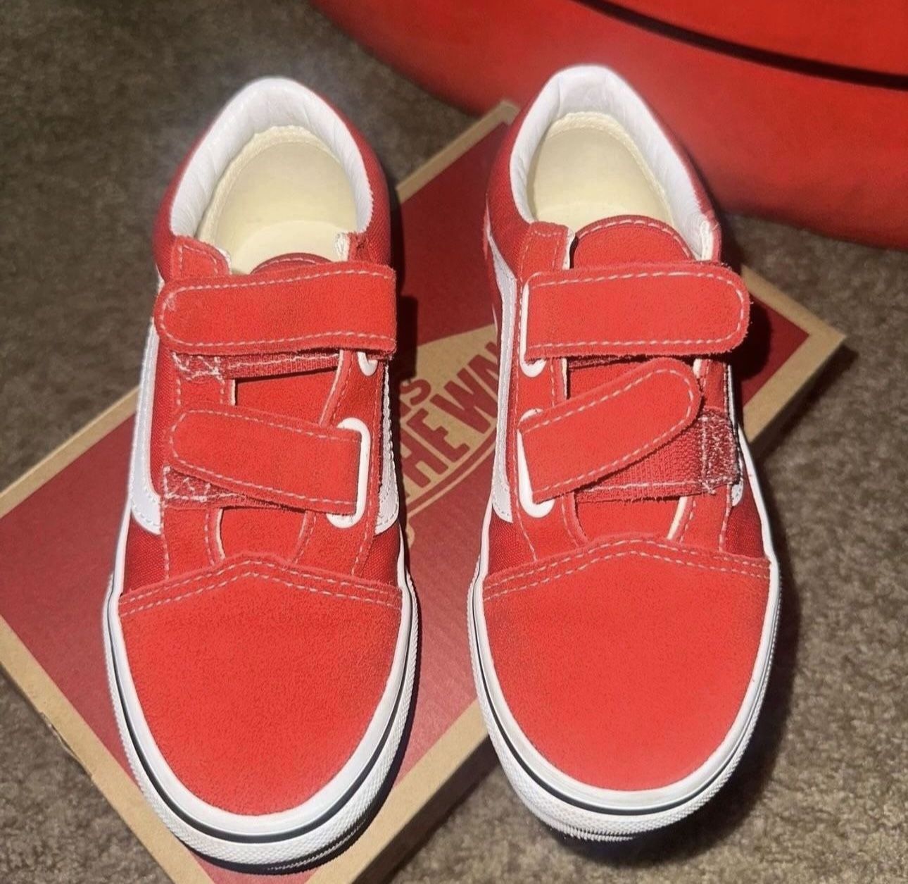 Kids Old Skool Red Vans