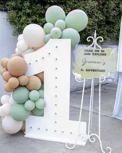 Flat Marquees Numbers For Sale