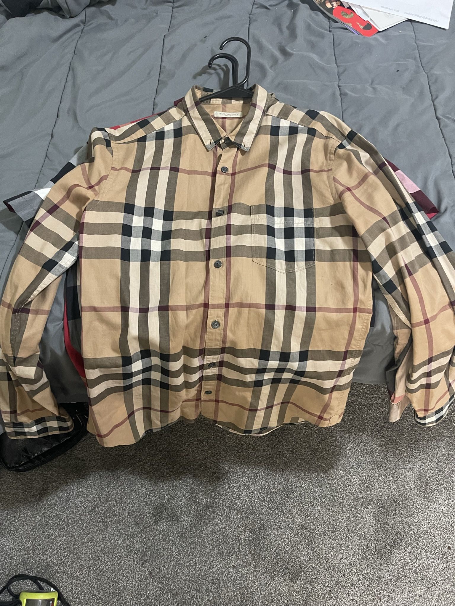 Burberry Brit Long sleeve Shirt(Size Medium) for Sale in