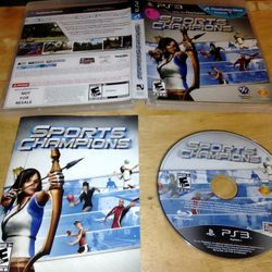 PS3 Game Sports Champions 