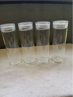 VAS exclusive glass bottle set of 4
