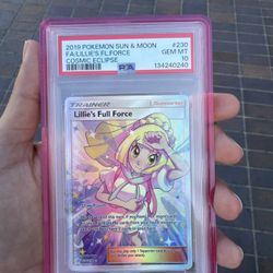 Lillie’s Full Force Sun & Moon 2019 PSA10