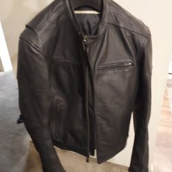Leather Armour Jacket