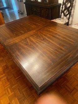 Solid Wood Dining Room Table