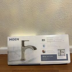 Bathroom Sink Faucet. MOEN. Open Box NEW NEW. See Pictures. Retails +$100. Asking $50 OBO. 