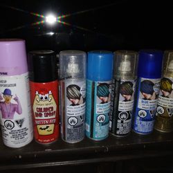 Temporary Hair Spray Colors 