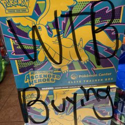ASCENDED HEROES POKEMON CENTER ELITE TRAINER BOX