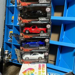 1:32 Fast & Furious Diecast Cars