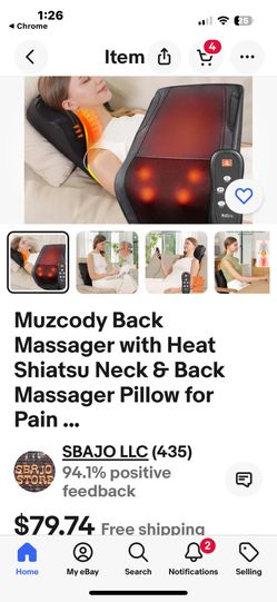 Back Massager With Heat