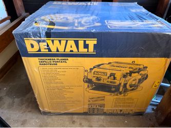 Brand New DEWALT Thickness Planer, 13-inch Wood Planer, Three Knife Two Speed,  (DW735X)