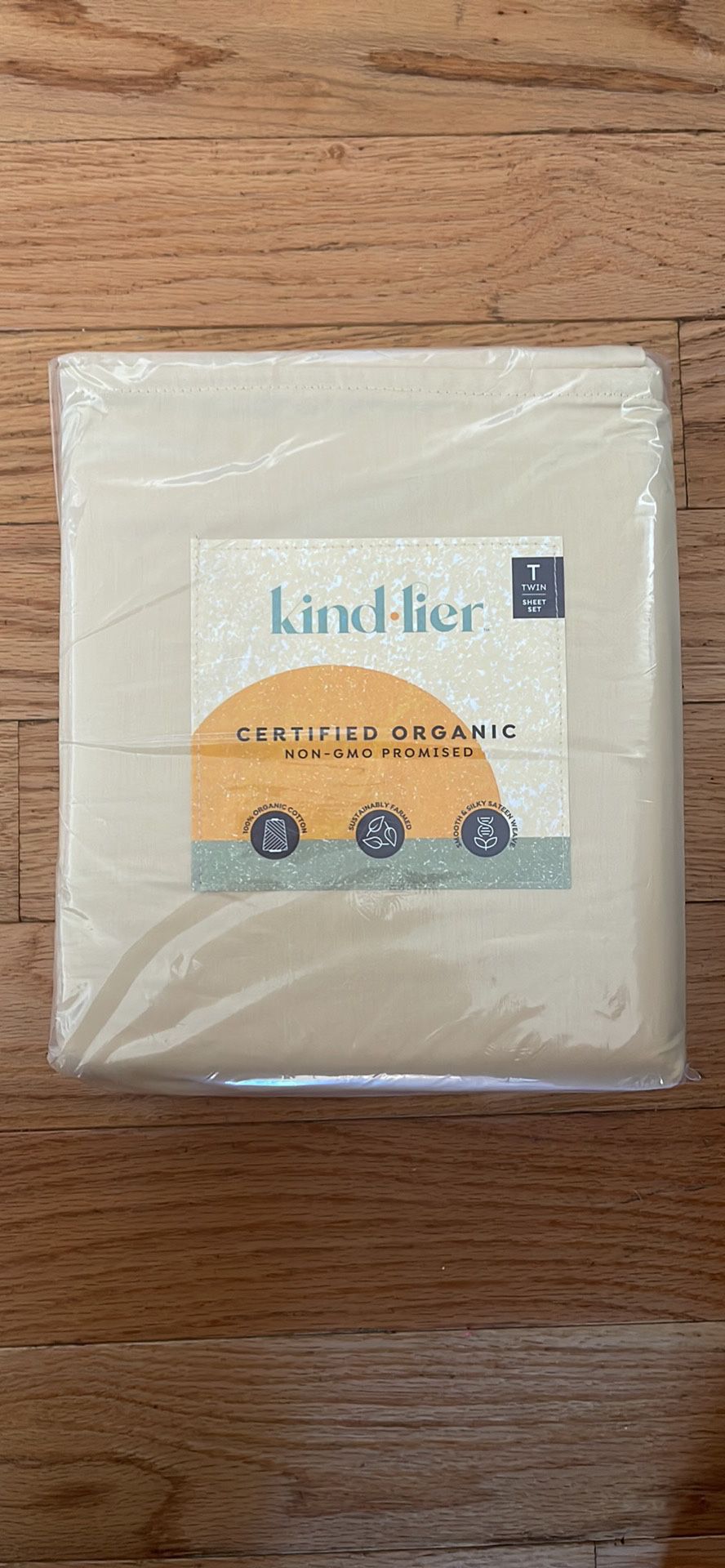 Kindlier Twin 100% Organic Cotton Sheet Set 