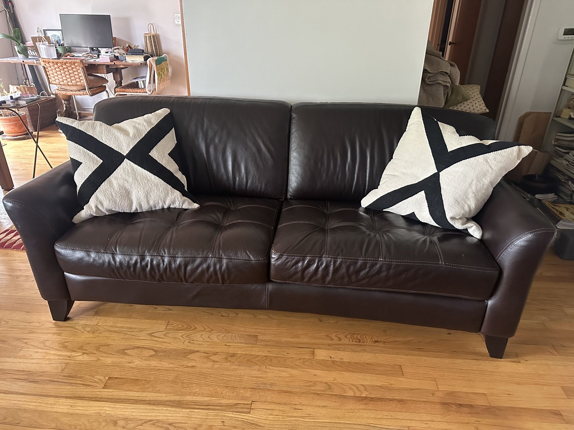 Living Room Set (4 Piece Leather)