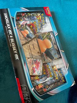 Pokémon Snorlax ex & Blissey ex Special Collection Box