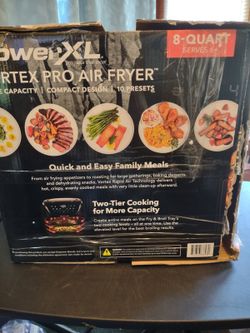 PowerXL Vortex Pro Air Fryer 8-Quart - Black