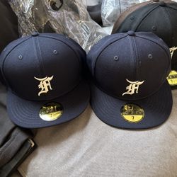 Navy Fear Of God Hat