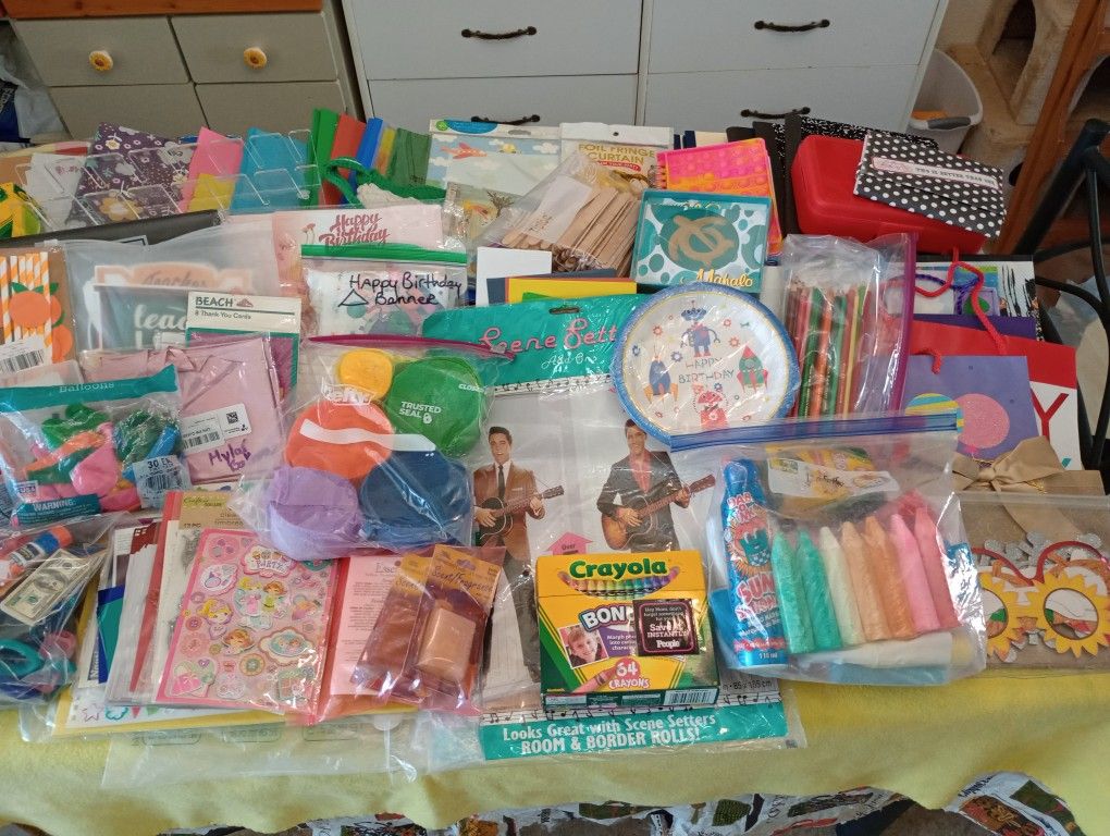 Misc. Craft/School And Party Supply Bundle #3
