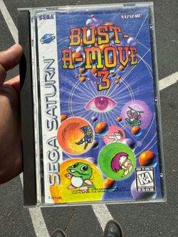 Bust a move 3 for Sega Saturn