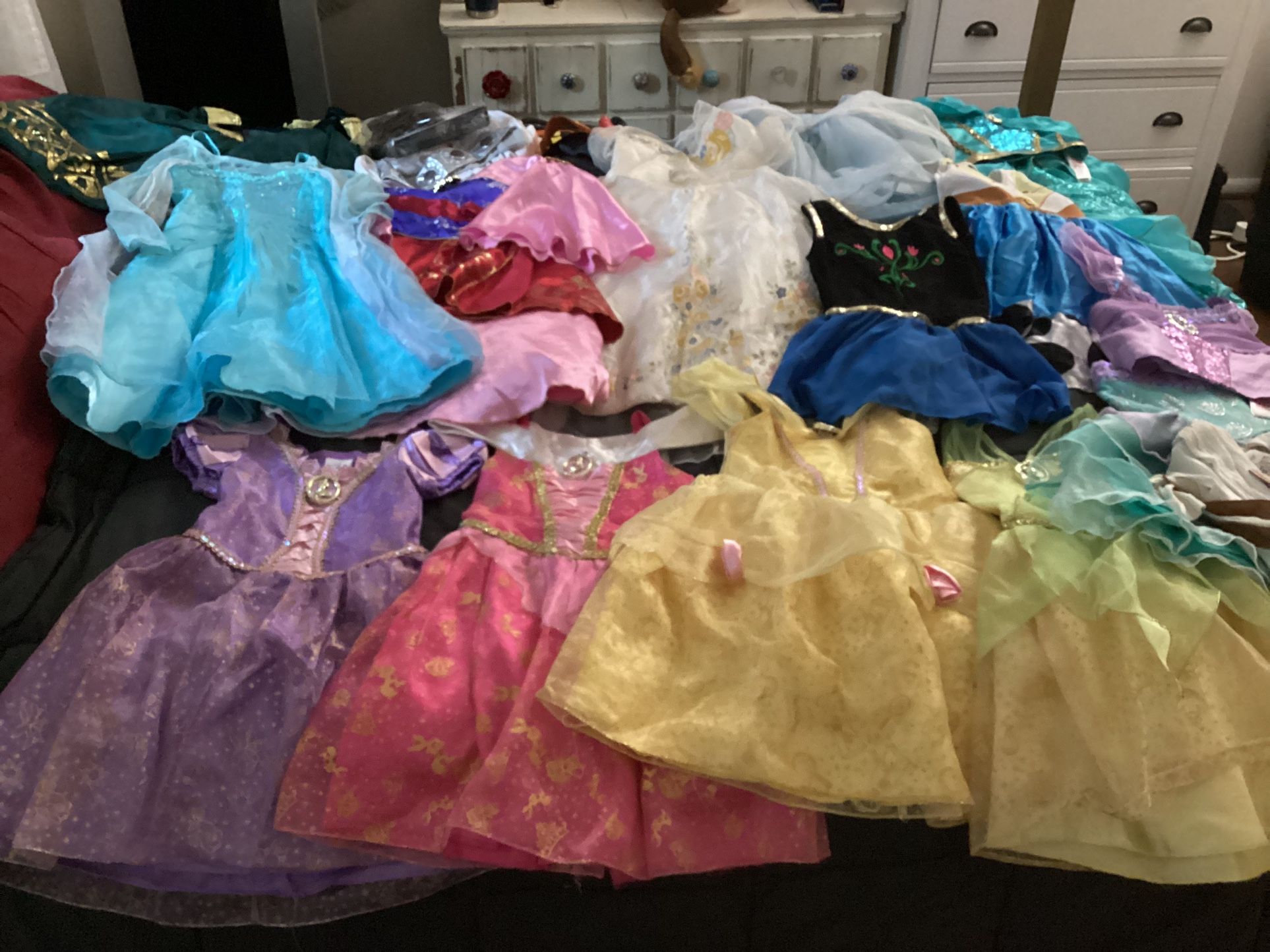 Disney Princess Costumes, Size 4